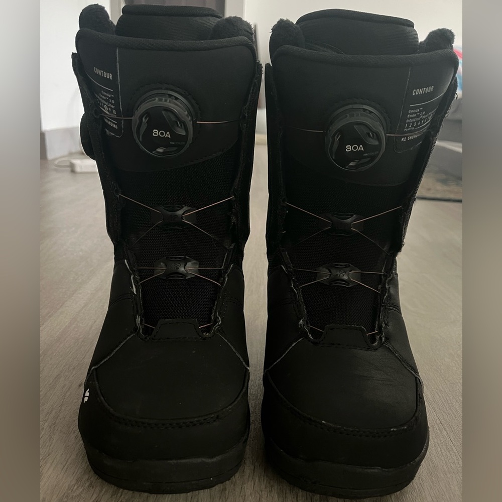 K2 Contour Snowboard Boots; Size 6